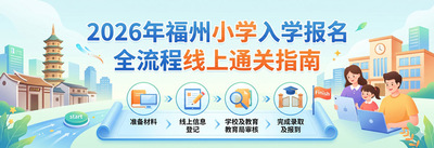 2026年福州小学入学报名全流程线上通关指南